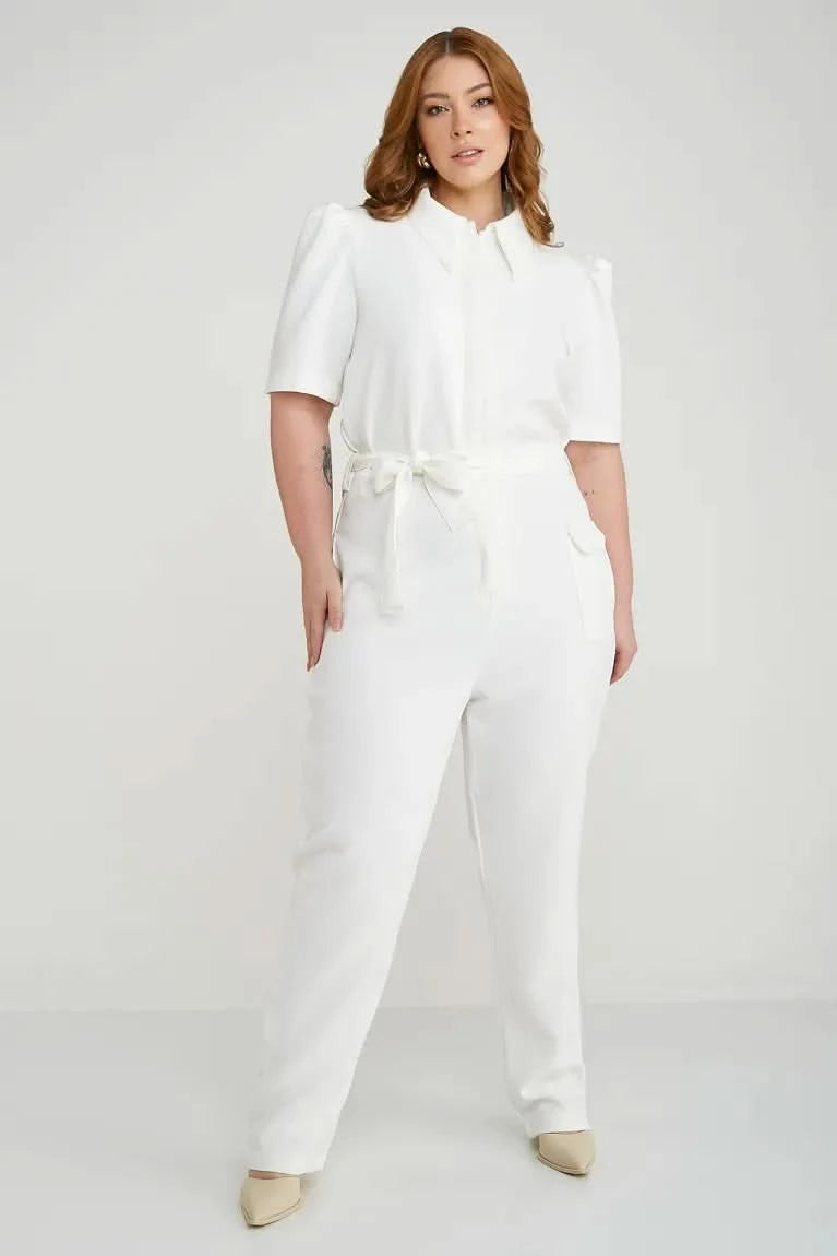 Women’s Chicago White Jumpsuit