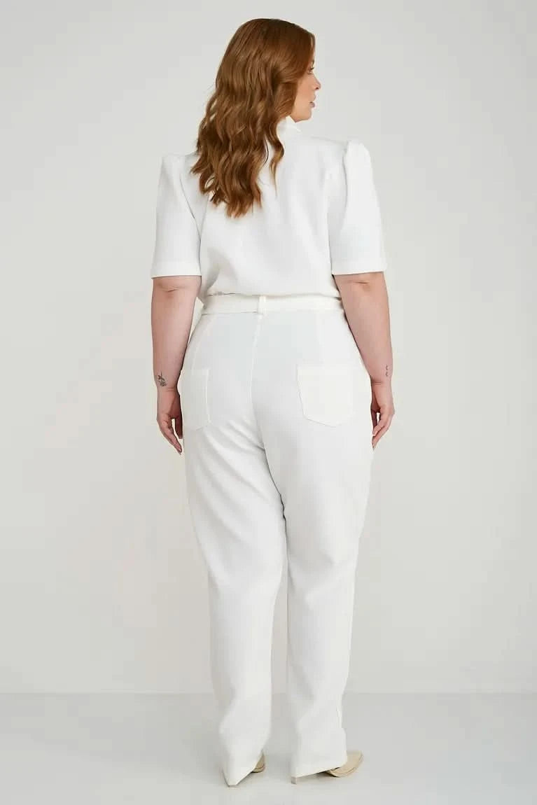 Women’s Chicago White Jumpsuit