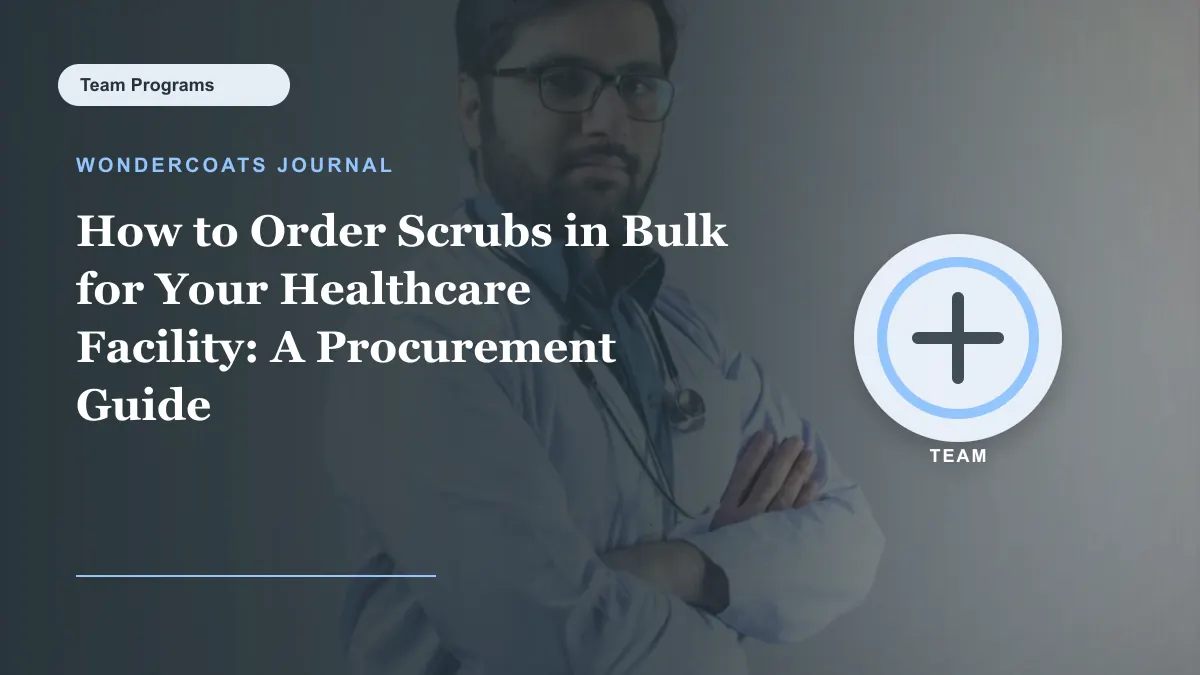 How to Order Scrubs in Bulk for Your Healthcare Facility: A Procurement Guide - WonderCoats guide