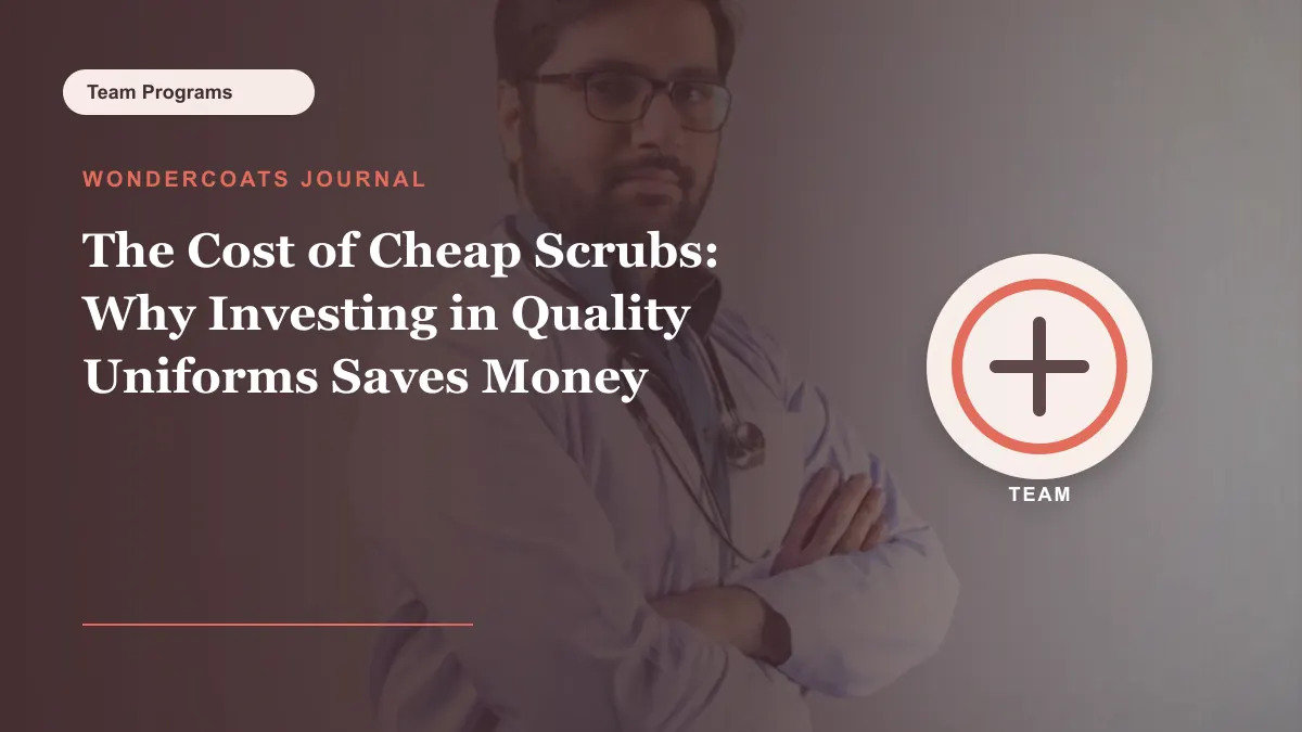 The Cost of Cheap Scrubs: Why Investing in Quality Uniforms Saves Money - WonderCoats guide