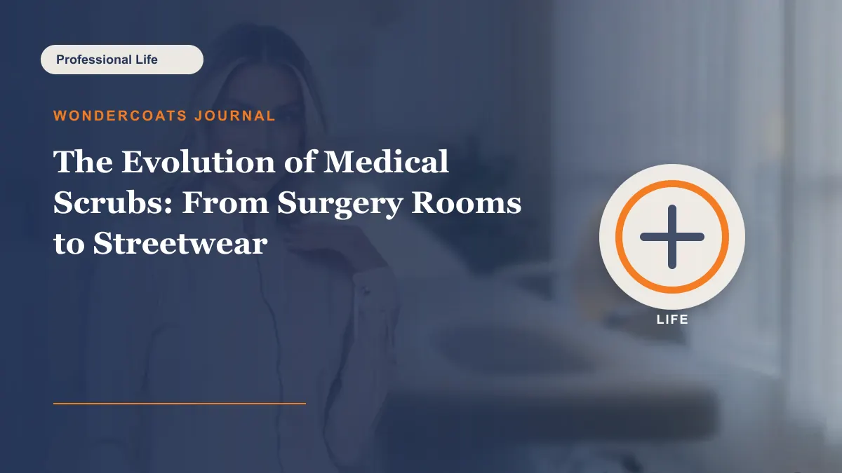 The Evolution of Medical Scrubs: From Surgery Rooms to Streetwear - WonderCoats guide