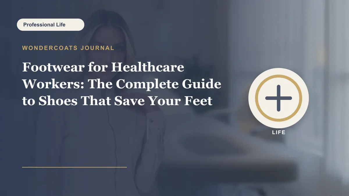 Footwear for Healthcare Workers: The Complete Guide to Shoes That Save Your Feet - WonderCoats guide