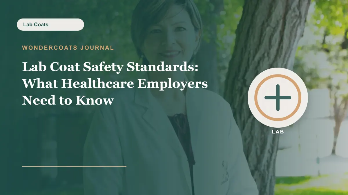 Lab Coat Safety Standards: What Healthcare Employers Need to Know - WonderCoats guide