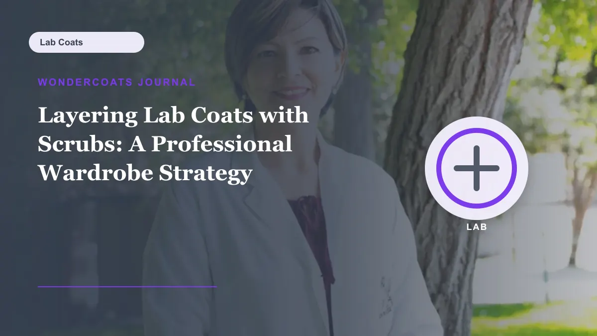 Layering Lab Coats with Scrubs: A Professional Wardrobe Strategy - WonderCoats guide