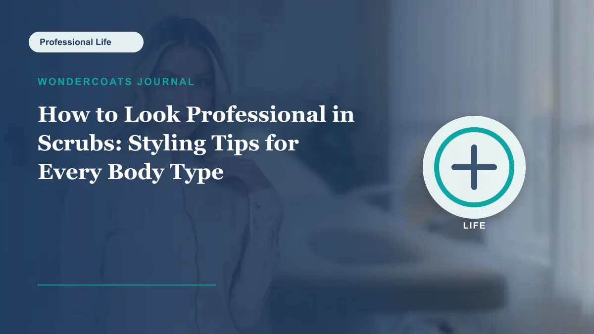 How to Look Professional in Scrubs: Styling Tips for Every Body Type - WonderCoats guide