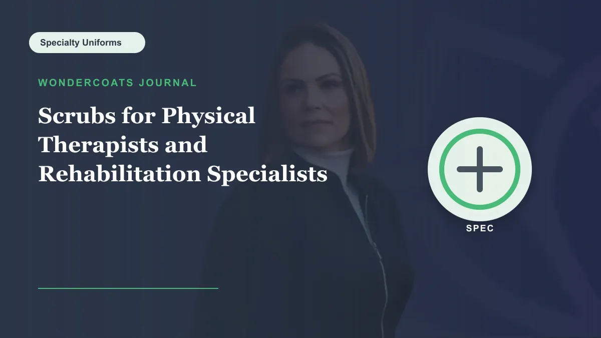 Scrubs for Physical Therapists and Rehabilitation Specialists - WonderCoats guide