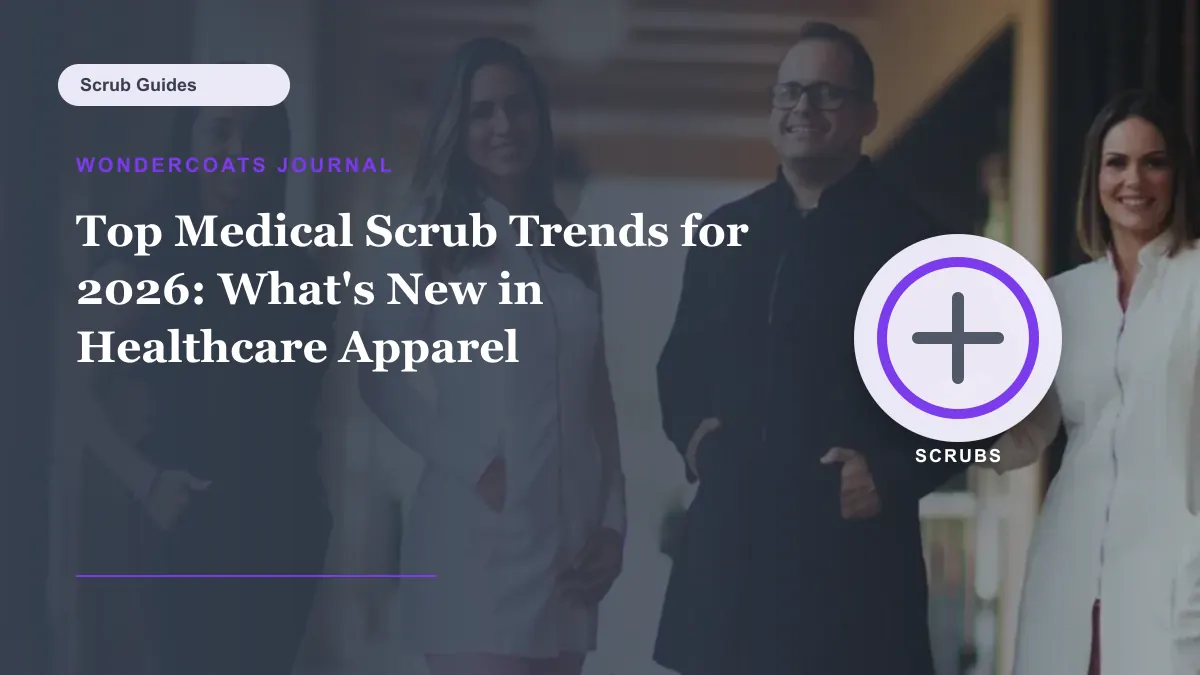 Top Medical Scrub Trends for 2026: What's New in Healthcare Apparel - WonderCoats guide