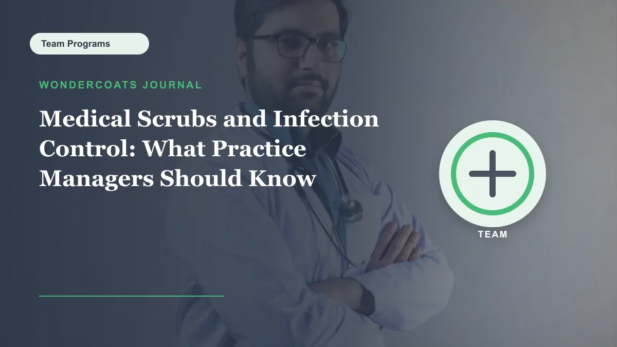 Medical Scrubs and Infection Control: What Practice Managers Should Know - WonderCoats guide