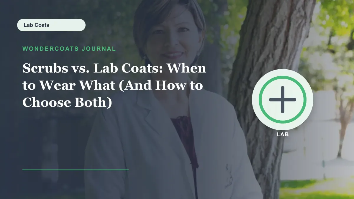 Scrubs vs. Lab Coats: When to Wear What (And How to Choose Both) - WonderCoats guide