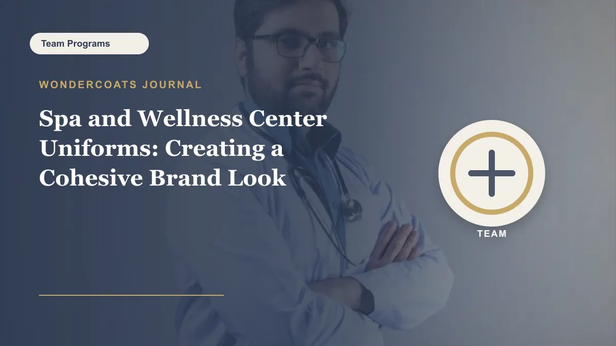Spa and Wellness Center Uniforms: Creating a Cohesive Brand Look - WonderCoats guide