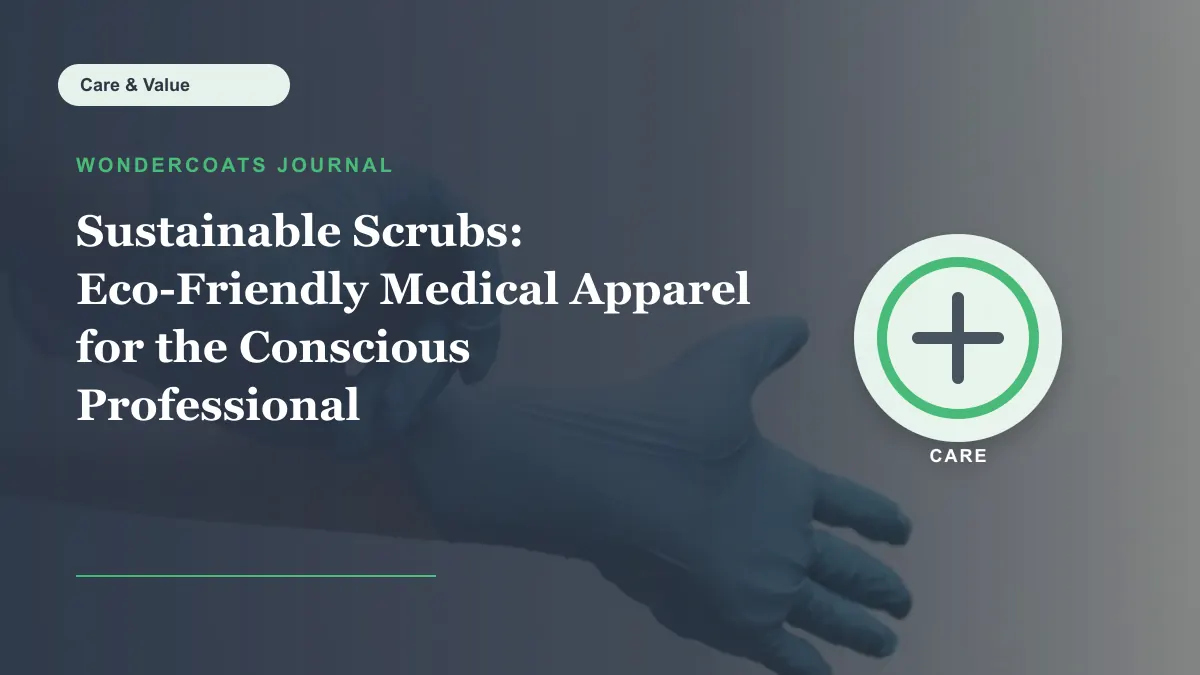 Sustainable Scrubs: Eco-Friendly Medical Apparel for the Conscious Professional - WonderCoats guide
