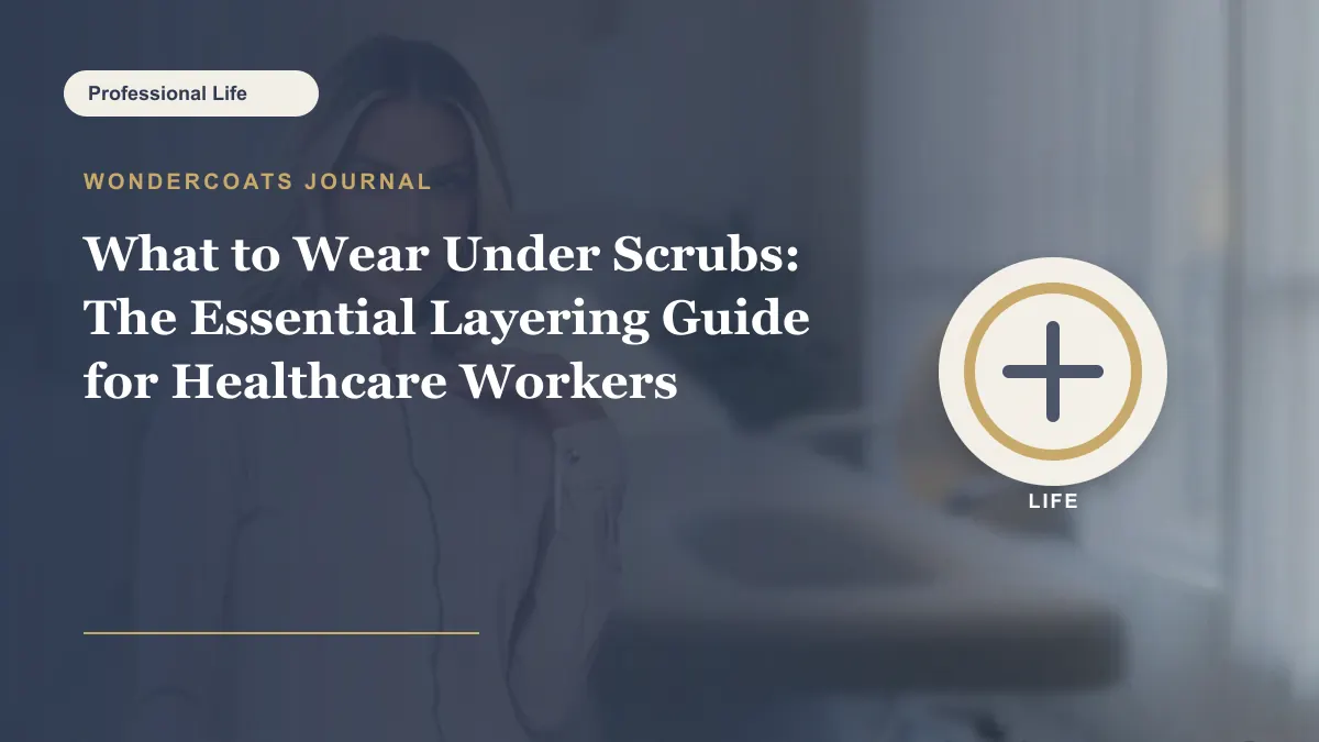 What to Wear Under Scrubs: The Essential Layering Guide for Healthcare Workers - WonderCoats guide