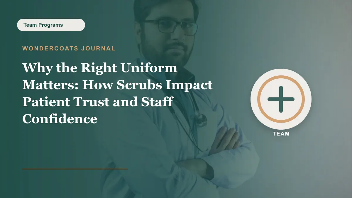 Why the Right Uniform Matters: How Scrubs Impact Patient Trust and Staff Confidence - WonderCoats guide