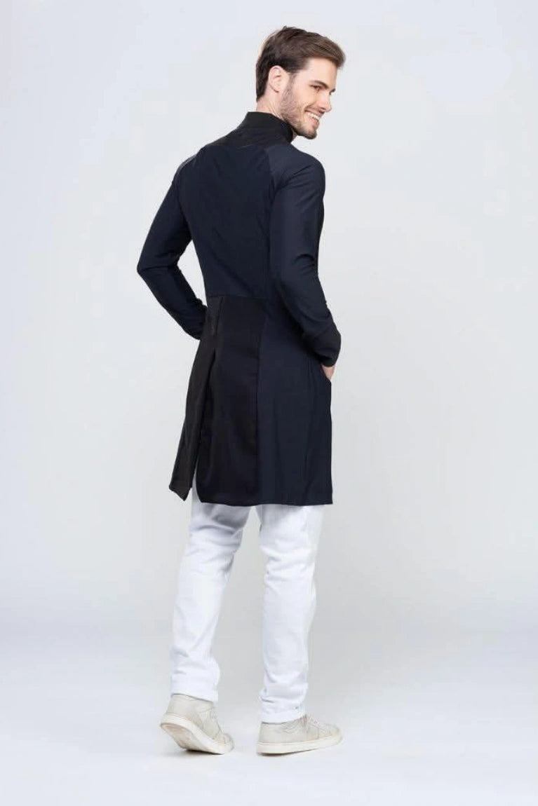 Men's Carmel Black Lab Coat