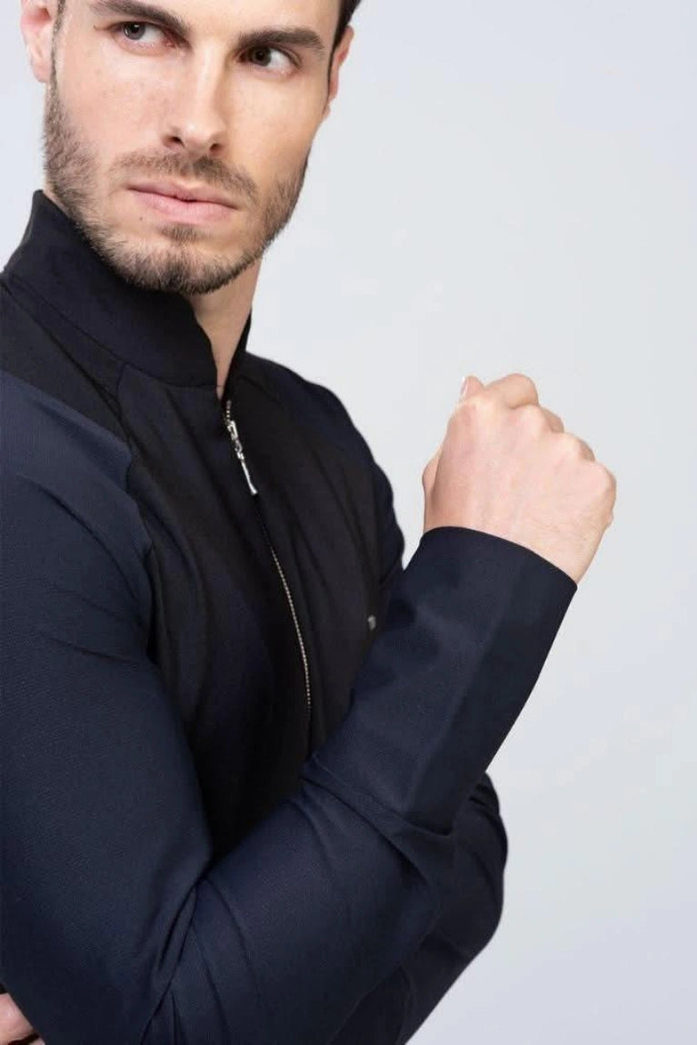 Men's Carmel Black Lab Coat