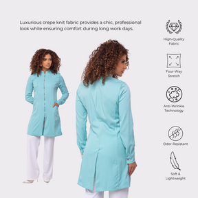 Lily Women's Lab Coat – Versatile, Comfortable & Stylish
