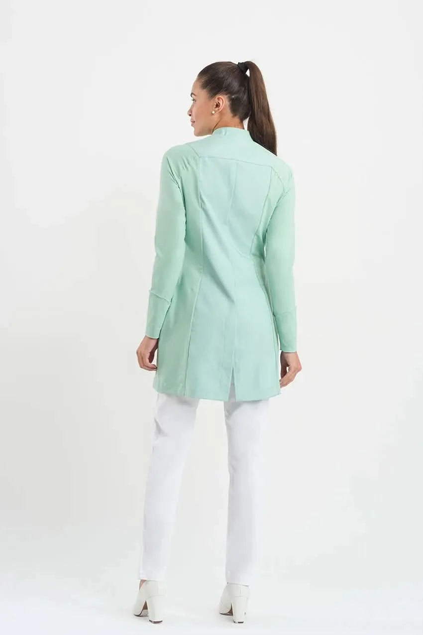Women's Carmel Mint Lab Coat