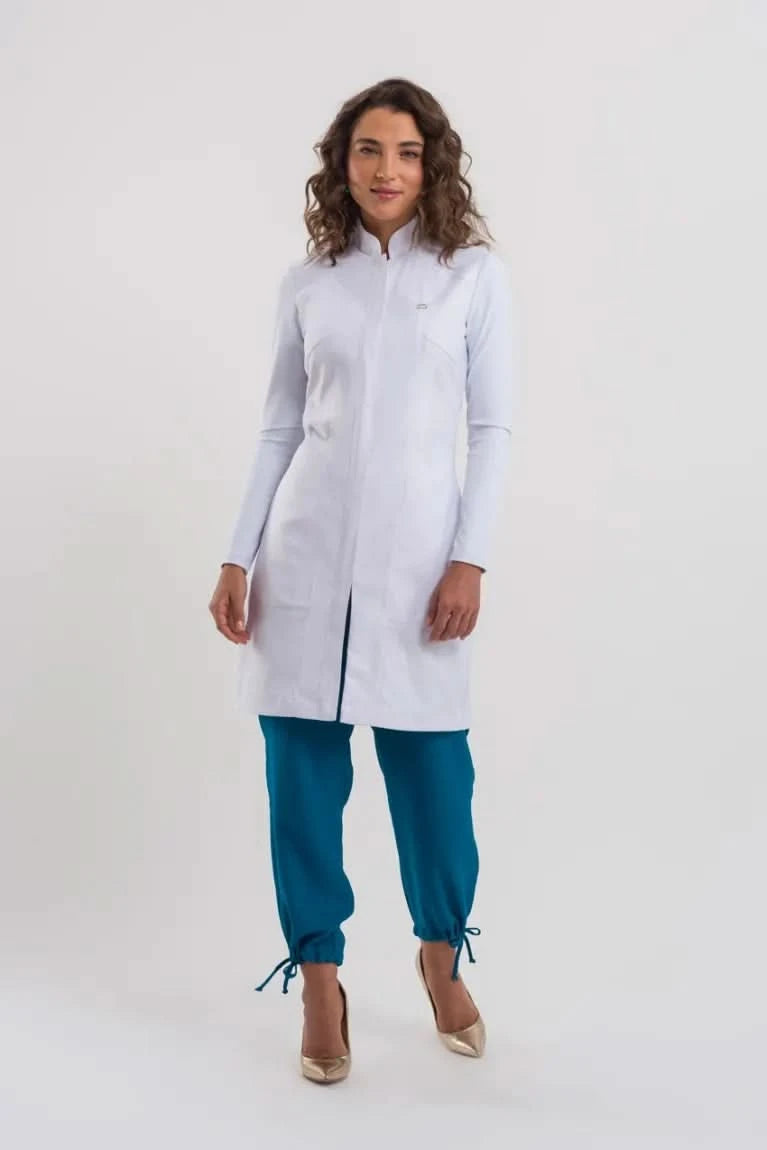 Women’s Charlotte White Lab Coat