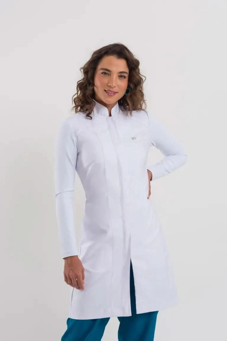 Women’s Charlotte White Lab Coat