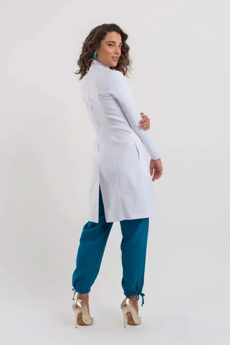 Women’s Charlotte White Lab Coat