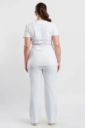 Women’s Dallas White Scrub