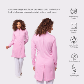 Lily Women's Lab Coat – Versatile, Comfortable & Stylish