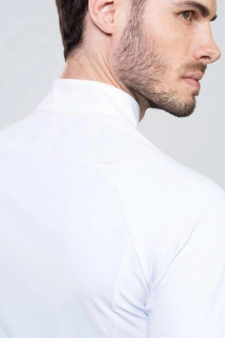 Men's Carmel White Lab Coat