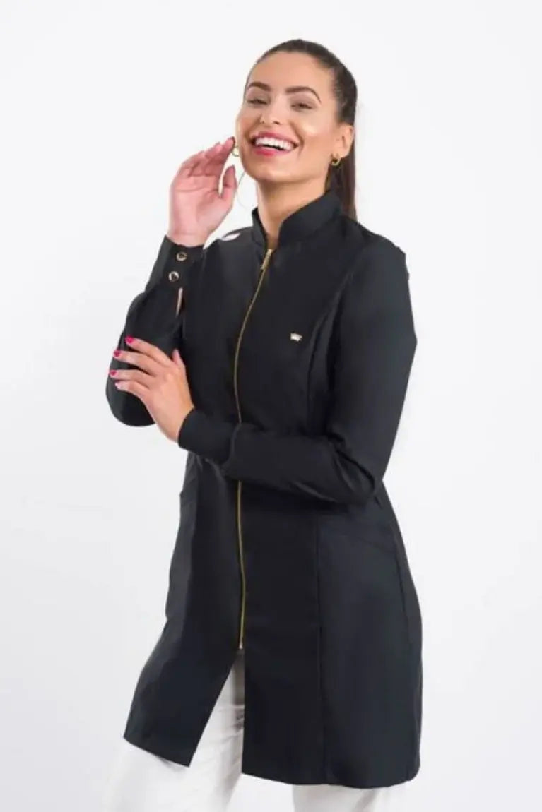 Women's Hawaii Black Lab Coat