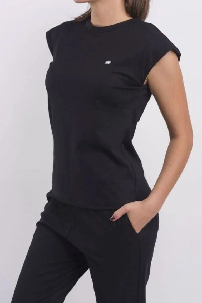 Women's Boston Black Scrub