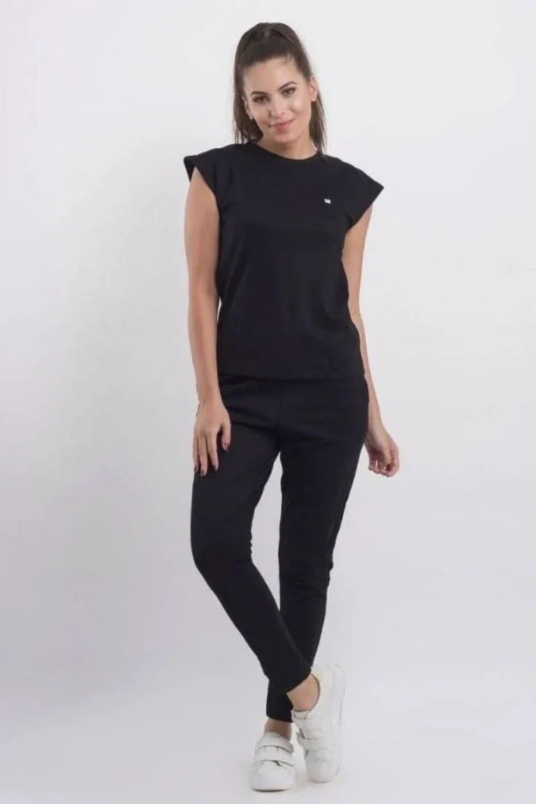 Women's Boston Black Scrub