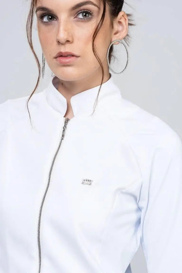 Women's Carmel White Lab Coat
