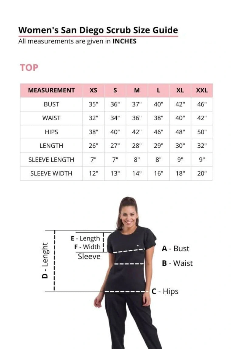 Women's San Diego Velvet Scrub