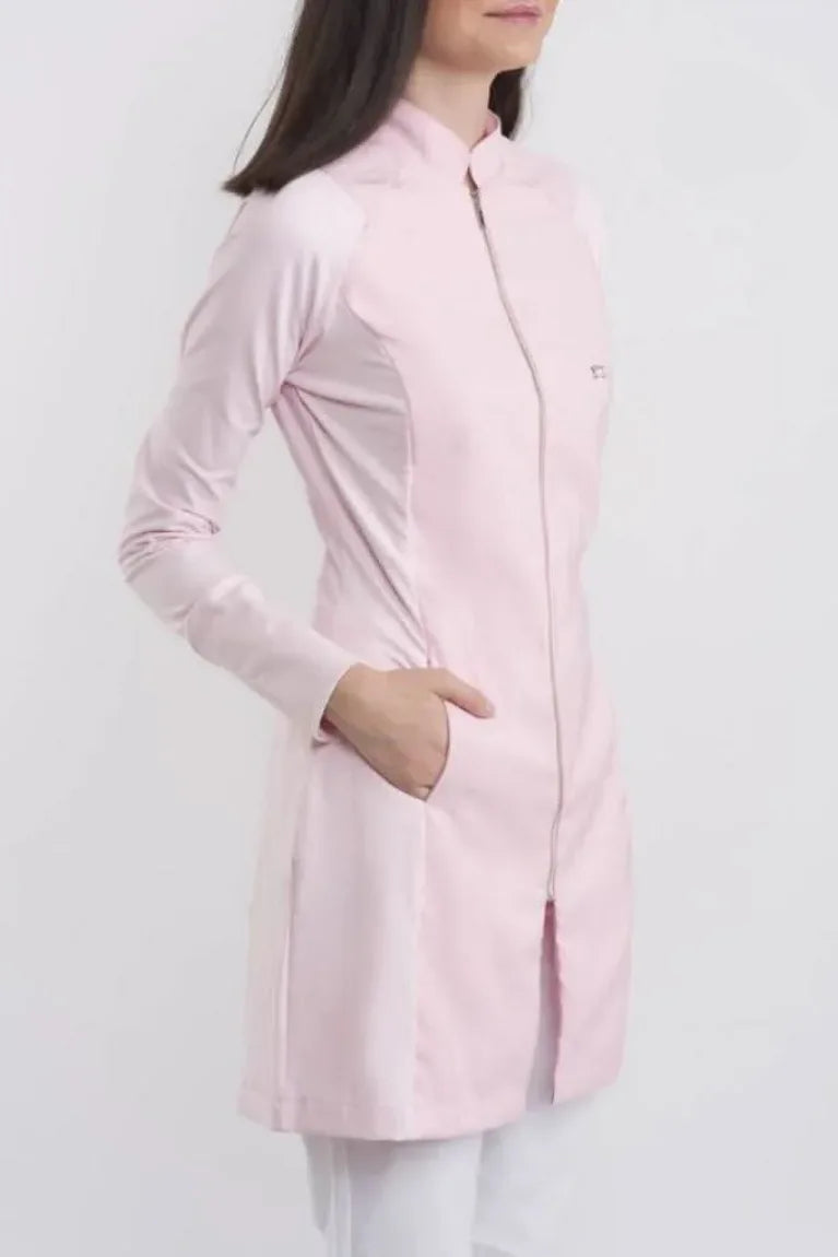 Women's Carmel Blush Lab Coat