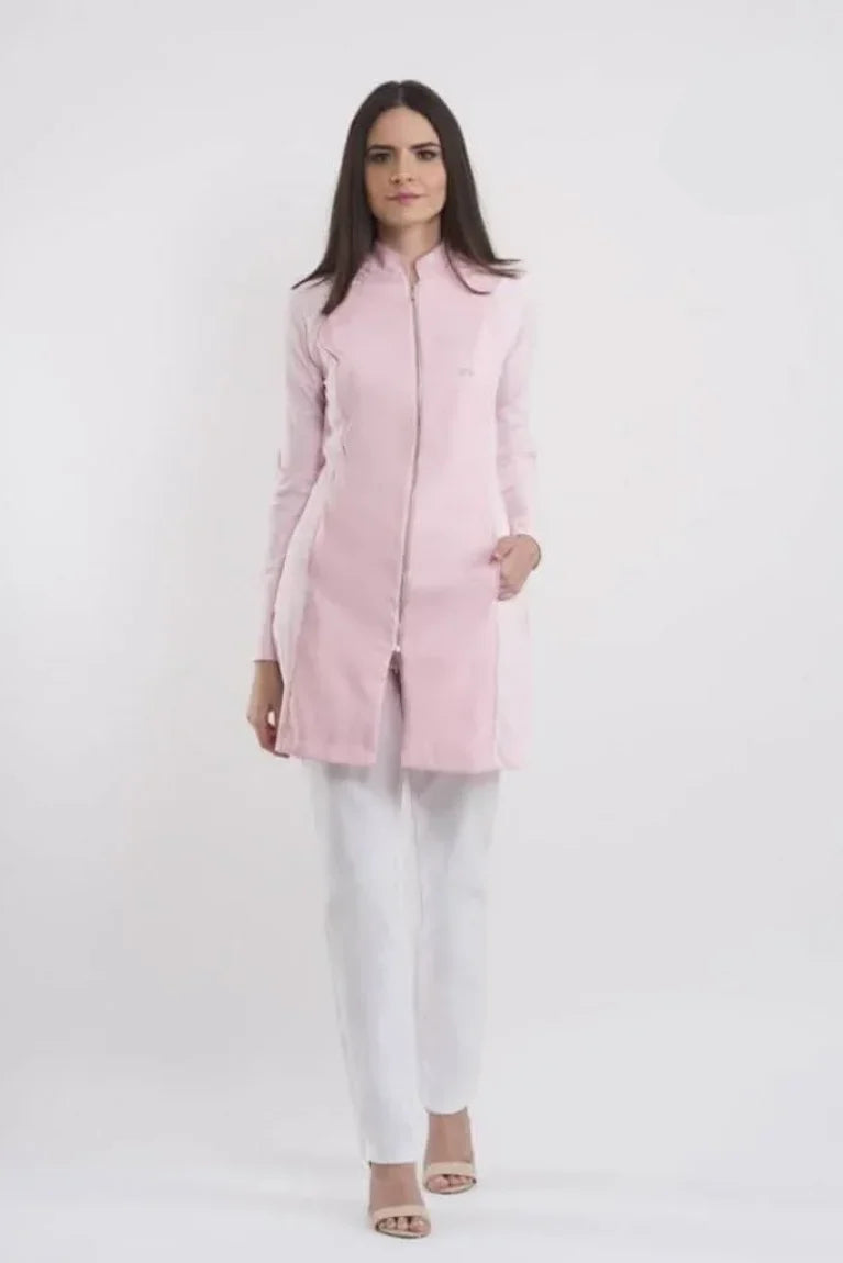 Women's Carmel Blush Lab Coat