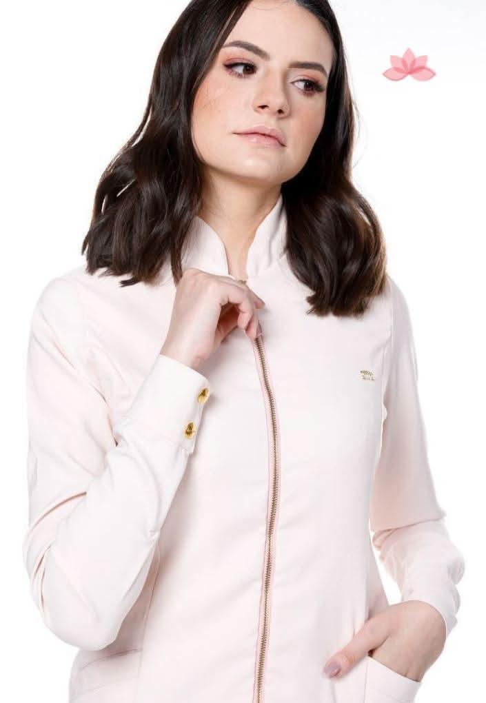 Dra Cherie Women's Rose Hawaii Lab Coat