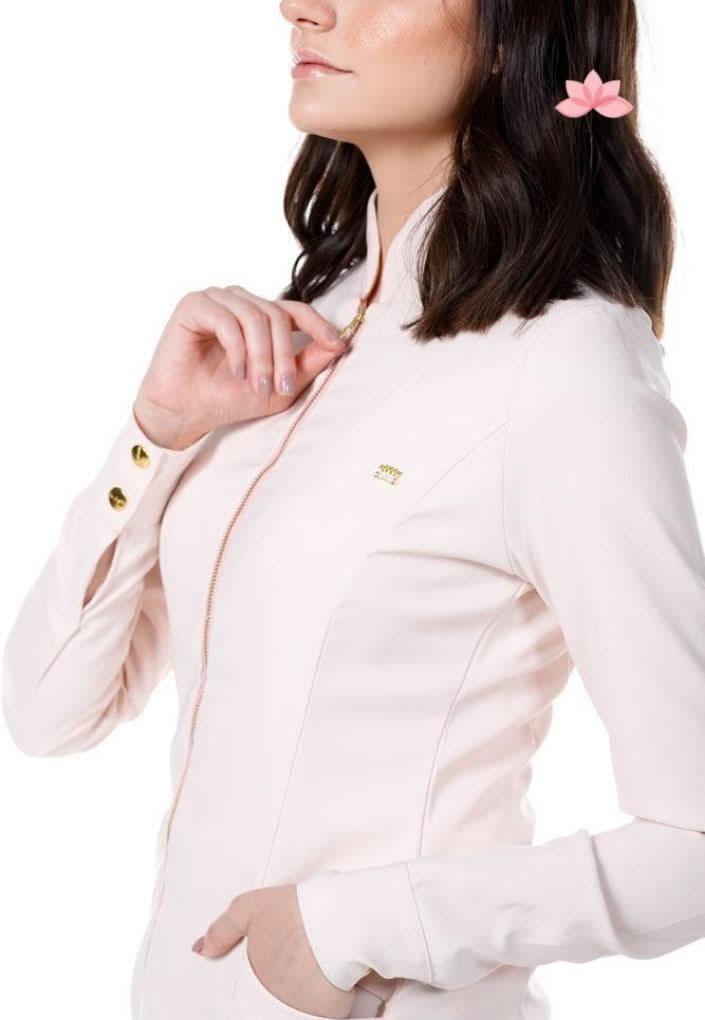 Dra Cherie Women's Rose Hawaii Lab Coat