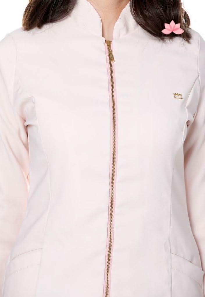 Dra Cherie Women's Rose Hawaii Lab Coat