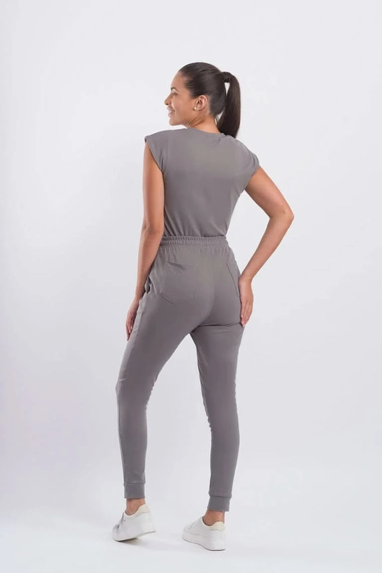Women's Boston Dark Grey Scrub