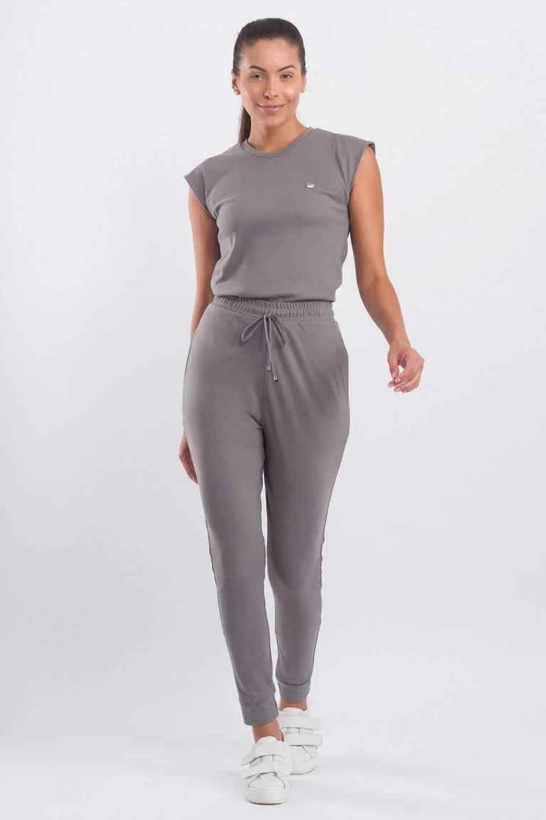 Women's Boston Dark Grey Scrub